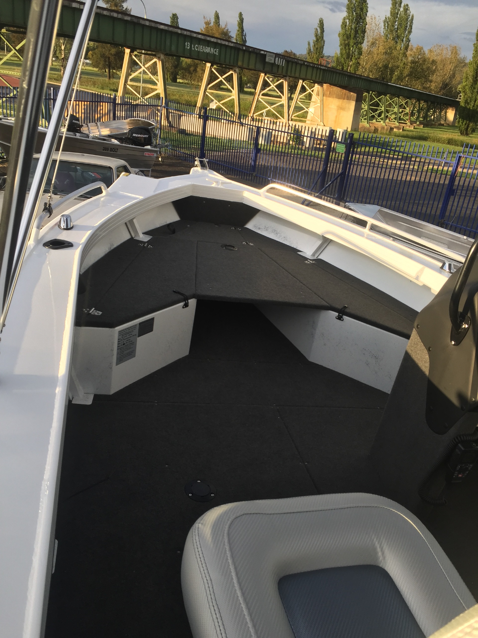 449 CrossFire Bunk Infill Carpeted